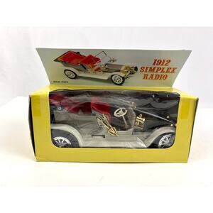 Vtg 1912 Simplex AM Radio Solid State Rolls Royce Model Car w/ Original Box NOS